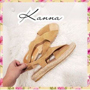 KANNA Slingback Espadrille Sandals